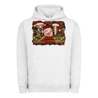 Pigment Lunar Rock merry christmas farm animals Urban Hoodie - RanaPortraitStore