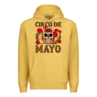 Antique Gold Cinco de Mayo Premium Hoodie - texasbilliewilder