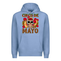 Colony Blue Cinco de Mayo Premium Hoodie - texasbilliewilder