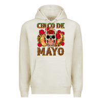 Oatmeal Heather Cinco de Mayo Premium Hoodie - texasbilliewilder