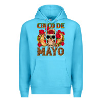 Ocean Blue Cinco de Mayo Premium Hoodie - texasbilliewilder