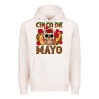 Pale Pink Cinco de Mayo Premium Hoodie - texasbilliewilder