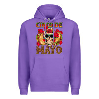 Purple Cinco de Mayo Premium Hoodie - texasbilliewilder