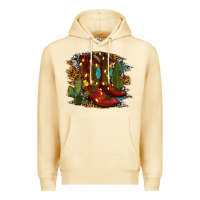 Pina Colada christmas cowboy boots Premium Hoodie - RanaPortraitStore