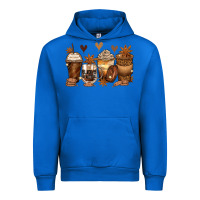 Cobalt melanin afro coffee cups Urban Hoodie - Zillion Design Studio