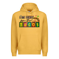 Mustard I'm Here For The Tacos Premium Hoodie - texasbilliewilder