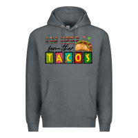 Rock I'm Here For The Tacos Premium Hoodie - texasbilliewilder