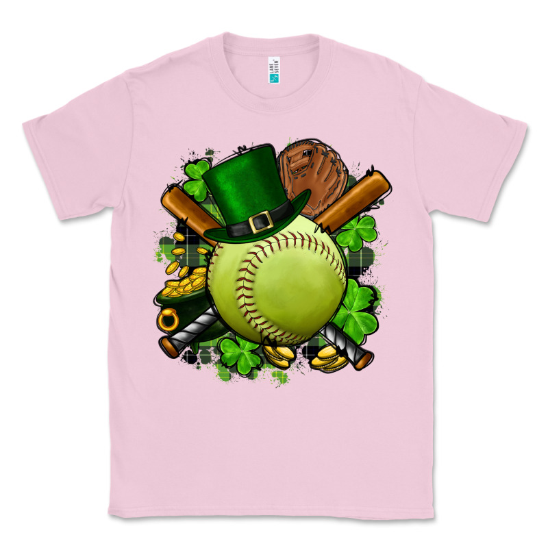 St.patrick's Day Softball Classic Tee by FaDigitalArtStudio | Teevron