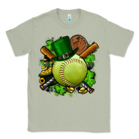 Matcha st.patrick's day softball Classic Tee - FaDigitalArtStudio
