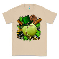 Mushroom st.patrick's day softball Classic Tee - FaDigitalArtStudio