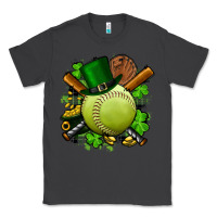 Smoke st.patrick's day softball Classic Tee - FaDigitalArtStudio
