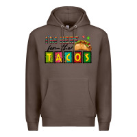 Coffee I'm Here For The Tacos Premium Hoodie - texasbilliewilder