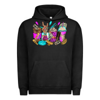Pigment Black hair hustler coffee cups Urban Hoodie - Zillion Design Studio