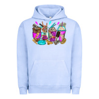 Pigment Grape Ice hair hustler coffee cups Urban Hoodie - Zillion Design Studio