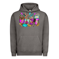 Pigment Tornado hair hustler coffee cups Urban Hoodie - Zillion Design Studio