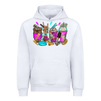 White hair hustler coffee cups Urban Hoodie - Zillion Design Studio