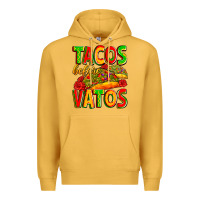 Tacos Before Vatos Premium Hoodie | Teevron