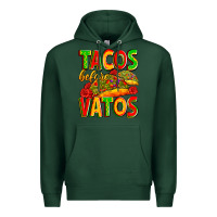 Sports Green tacos before vatos Premium Hoodie - Zillion Design Studio