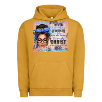 Pigment Peanut Butter never underestimate a woman who does all things th Urban Hoodie - texasbilliewilder