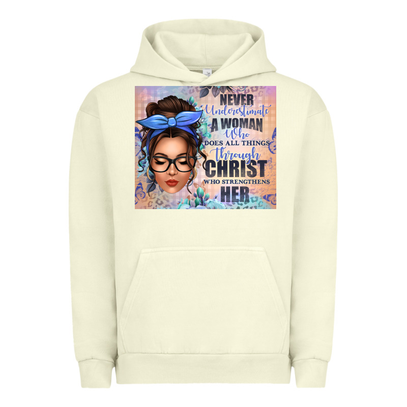 Never Underestimate A Woman Who Does All Things Th Urban Hoodie by texasbilliewilder | Teevron