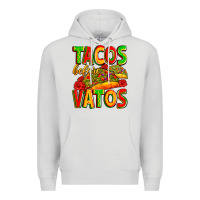 Dove Grey tacos before vatos Premium Hoodie - Zillion Design Studio