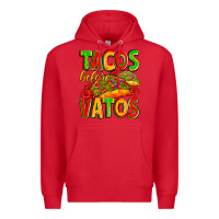 Red tacos before vatos Premium Hoodie - Zillion Design Studio