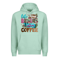 Seafoam life begins after coffee Premium Hoodie - Zillion Design Studio