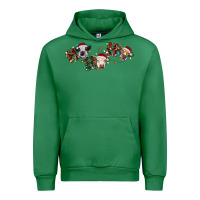 Emerald hohoho christmas cows Urban Hoodie - RanaPortraitStore