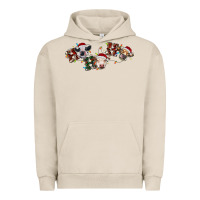 Pigment French Oak hohoho christmas cows Urban Hoodie - RanaPortraitStore