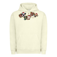 Hohoho Christmas Cows Urban Hoodie | Teevron