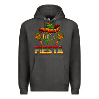 Charcoal Heather Let's Get Fiesta Premium Hoodie - texasbilliewilder