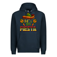 Navy Let's Get Fiesta Premium Hoodie - texasbilliewilder