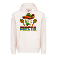 Pale Pink Let's Get Fiesta Premium Hoodie - texasbilliewilder