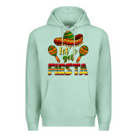 Seafoam Let's Get Fiesta Premium Hoodie - texasbilliewilder