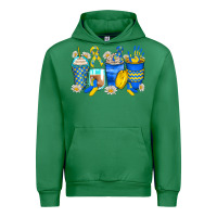 Emerald down syndrome coffee cups Urban Hoodie - Zillion Design Studio