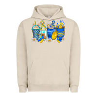 Pigment French Oak down syndrome coffee cups Urban Hoodie - Zillion Design Studio