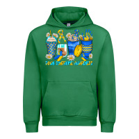Emerald down syndrome coffee cups Urban Hoodie - Zillion Design Studio