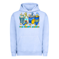 Pigment Grape Ice down syndrome coffee cups Urban Hoodie - Zillion Design Studio