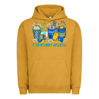 Pigment Peanut Butter down syndrome coffee cups Urban Hoodie - Zillion Design Studio