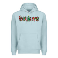 Blue Mist christmas believe Premium Hoodie - RanaPortraitStore
