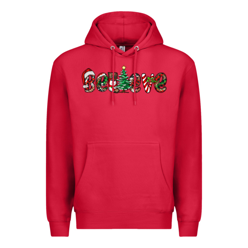 Christmas Believe Premium Hoodie by RanaPortraitStore | Teevron