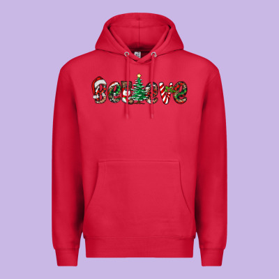 Christmas Believe Premium Hoodie Designed By Ranaportraitstore