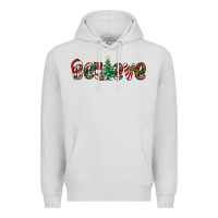 Dove Grey christmas believe Premium Hoodie - RanaPortraitStore