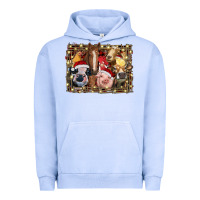 Pigment Grape Ice christmas farm animals Urban Hoodie - RanaPortraitStore