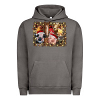 Pigment Tornado christmas farm animals Urban Hoodie - RanaPortraitStore