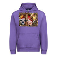 Tulip christmas farm animals Urban Hoodie - RanaPortraitStore