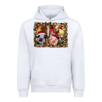 White christmas farm animals Urban Hoodie - RanaPortraitStore