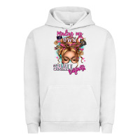 Pigment Lunar Rock minding my own small business blonde messy bun Urban Hoodie - texasbilliewilder