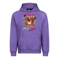 Tulip minding my own small business blonde messy bun Urban Hoodie - texasbilliewilder