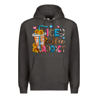 Smoke iced coffee addict Premium Hoodie - Zillion Design Studio